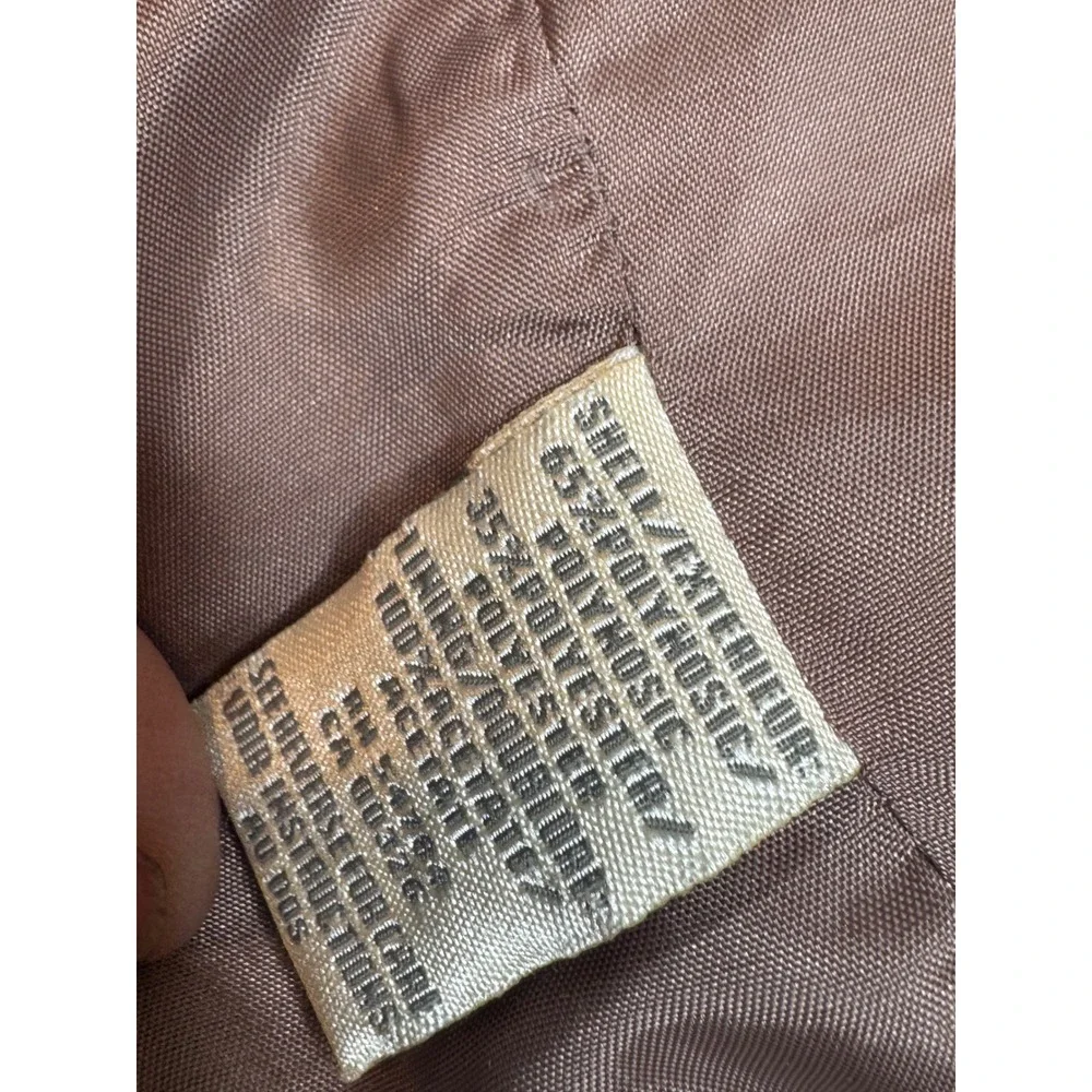 Joseph Abboud‎ Golf Jacket Mens L Beige Full Zip Collared Lightweight Coat